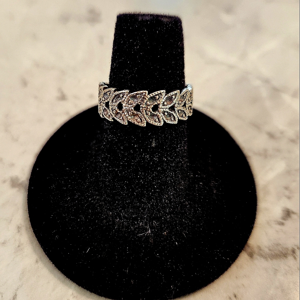 Sterling Silver Ring Stamped 925 Thailand size 5.5,Weight 3g